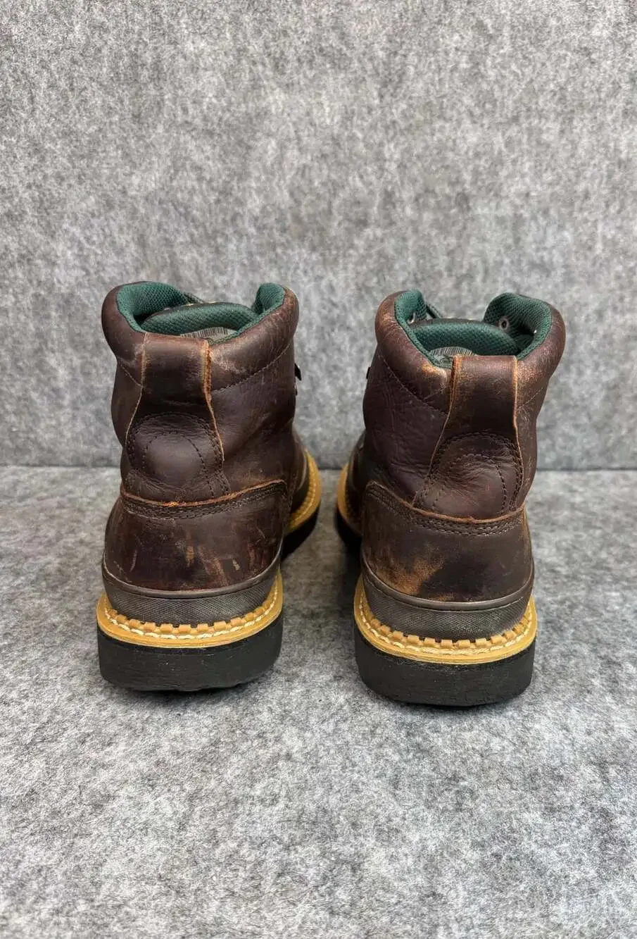 Georgia Boot G6374 Georgia Giant 6in Steel Toe Work Boots Size 14M Brown